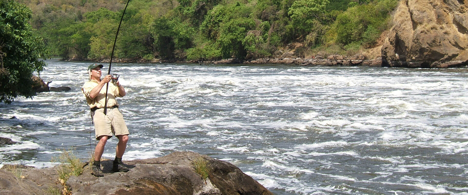 Uganda Fishing and Wildlife Safari Experience